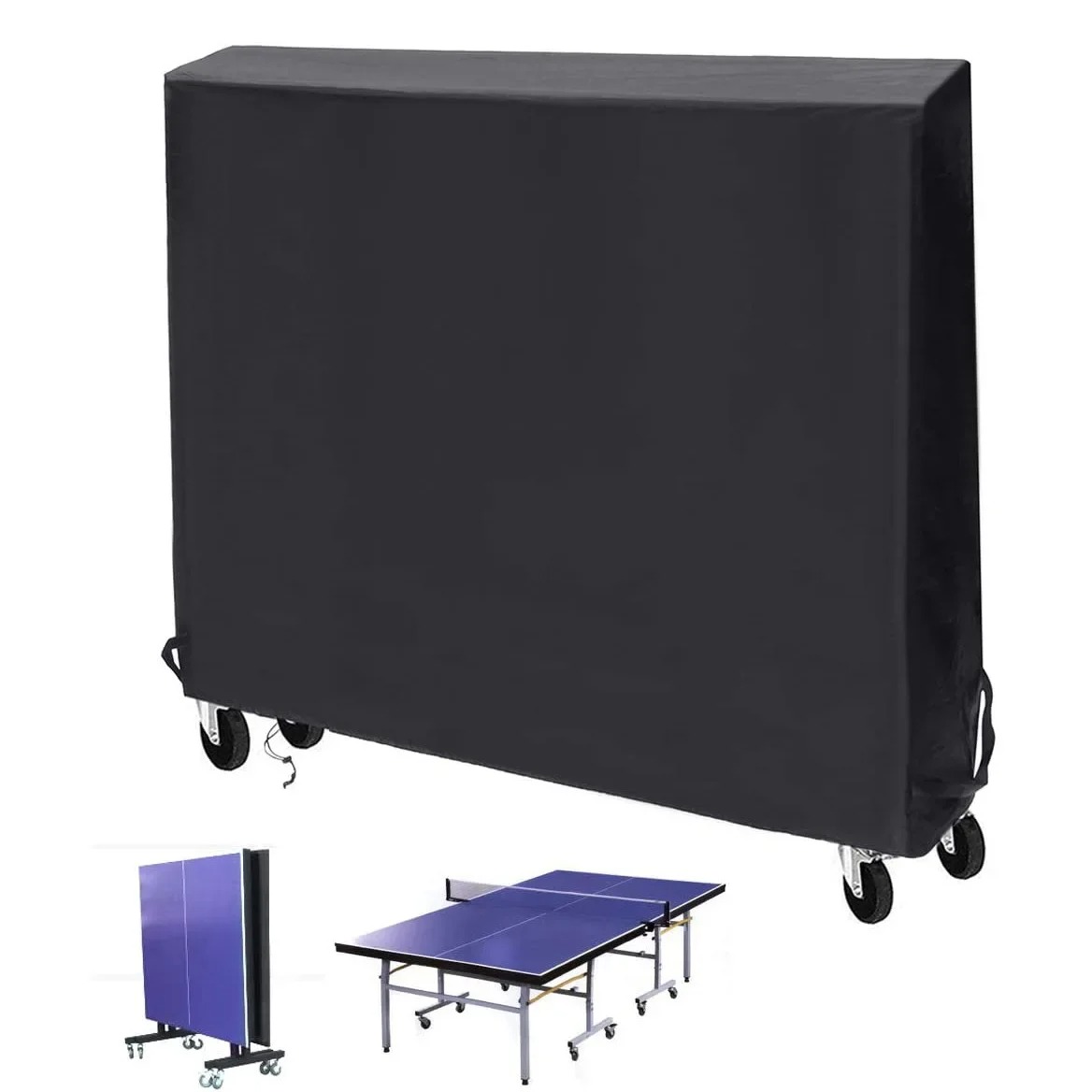 Table Tennis Equipment - Tischtennis-Tischabdeckung, wasserdichte Tisch-Pong-Tischabdeckung für drinnen und