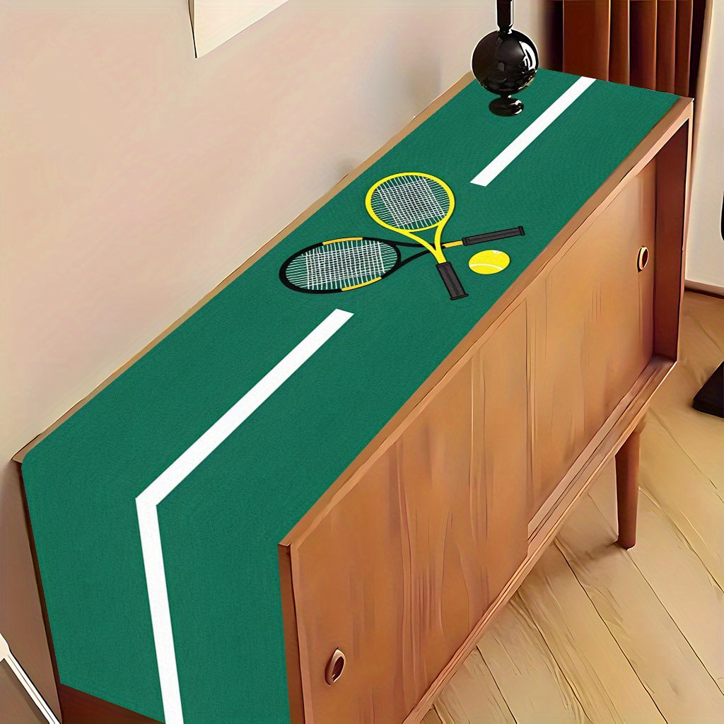 Table Tennis News Today - Lebendige Tennisschläger- und Balltischdecke – coole