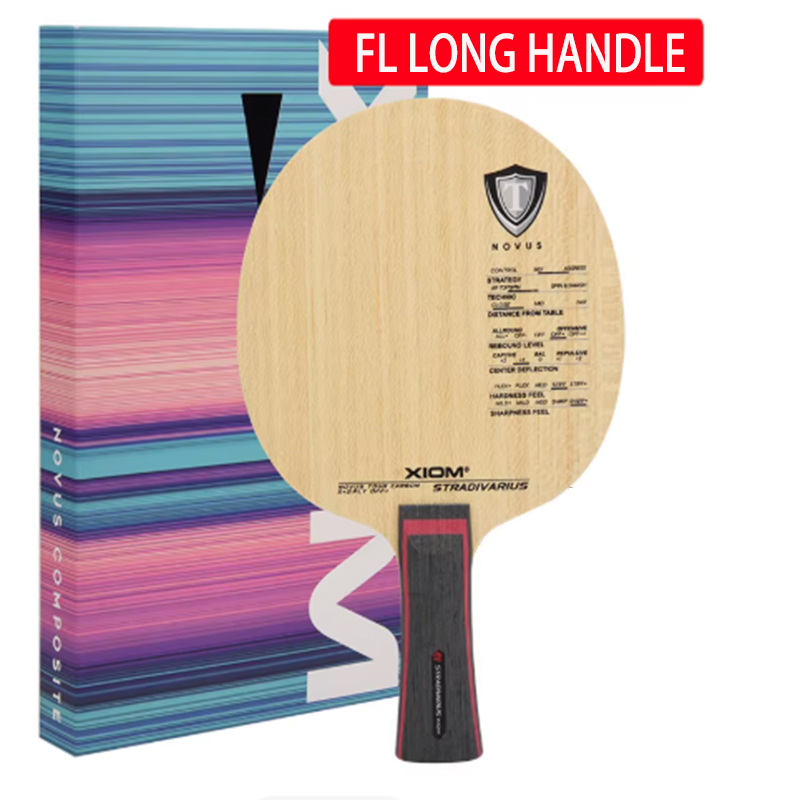 Xiom Blade Table Tennis - XIOM STRADIVARIUS Tischtennisschläger 5+2 Carbon Tischtennisschläger