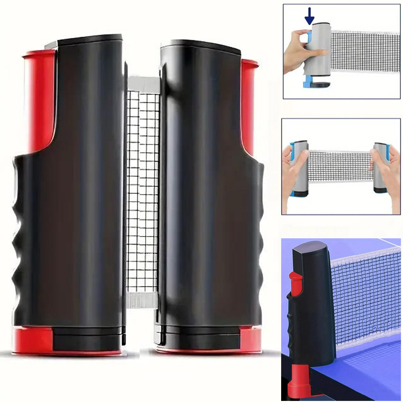 Table Tennis Equipment - 2026 Heißes, einziehbares Tischtennisnetz für unterwegs