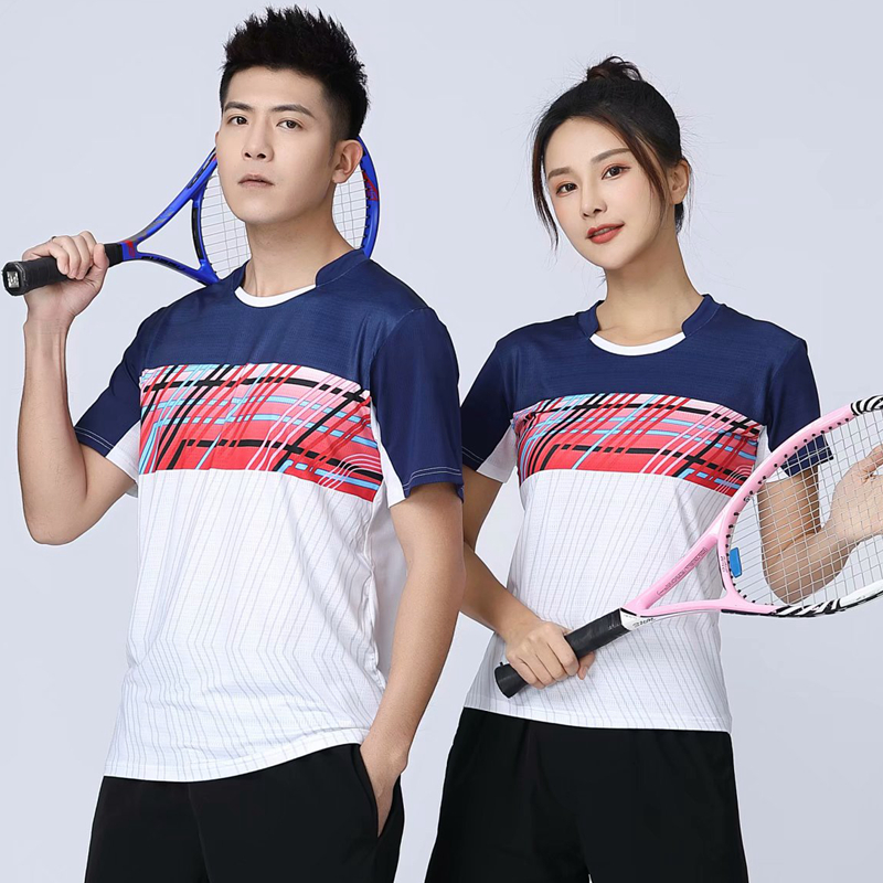 Table Tennis Kids - 2023 Badminton T-Shirt Männer/Frauen Kinder Tennis