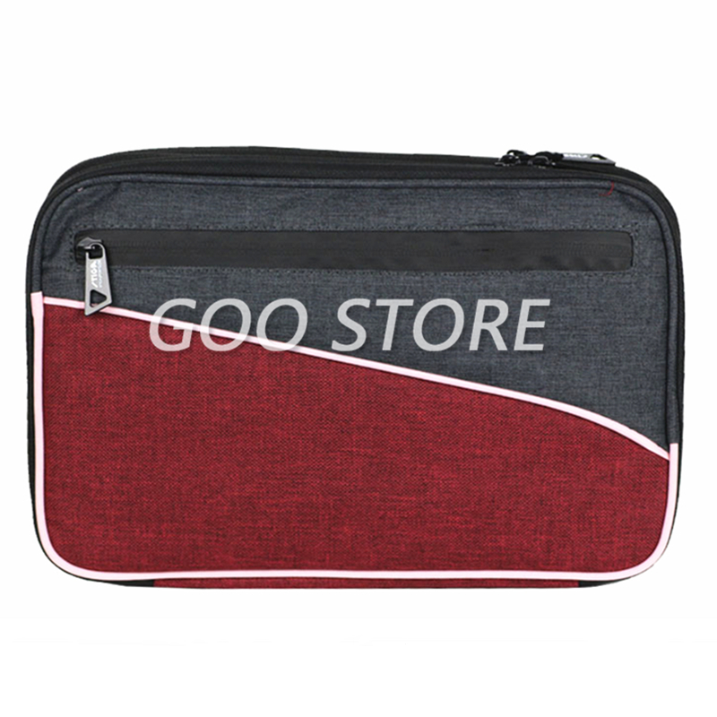 Table Tennis Equipment - STIGA Tischtennisschlägertasche, doppellagig, quadratisch, rund, für