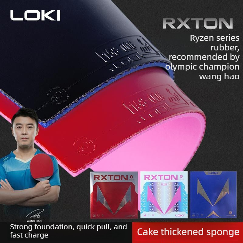 Table Tennis Spin - Original LOKI RXTON 1 Tischtennisgummi Klebrige