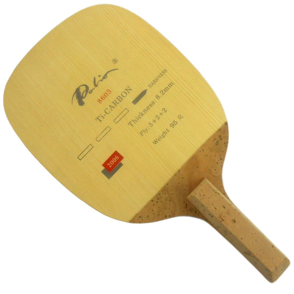 Xiom Blade Table Tennis - PALIO 8603 Carbon Titan Tischtennisschläger JS