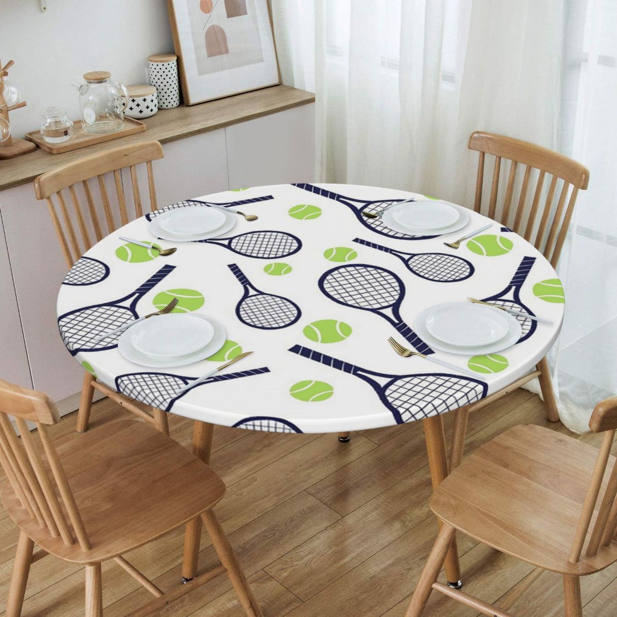Wasserdichte runde Tischdecke  – Table Tennis News Today Bewertung und Preis