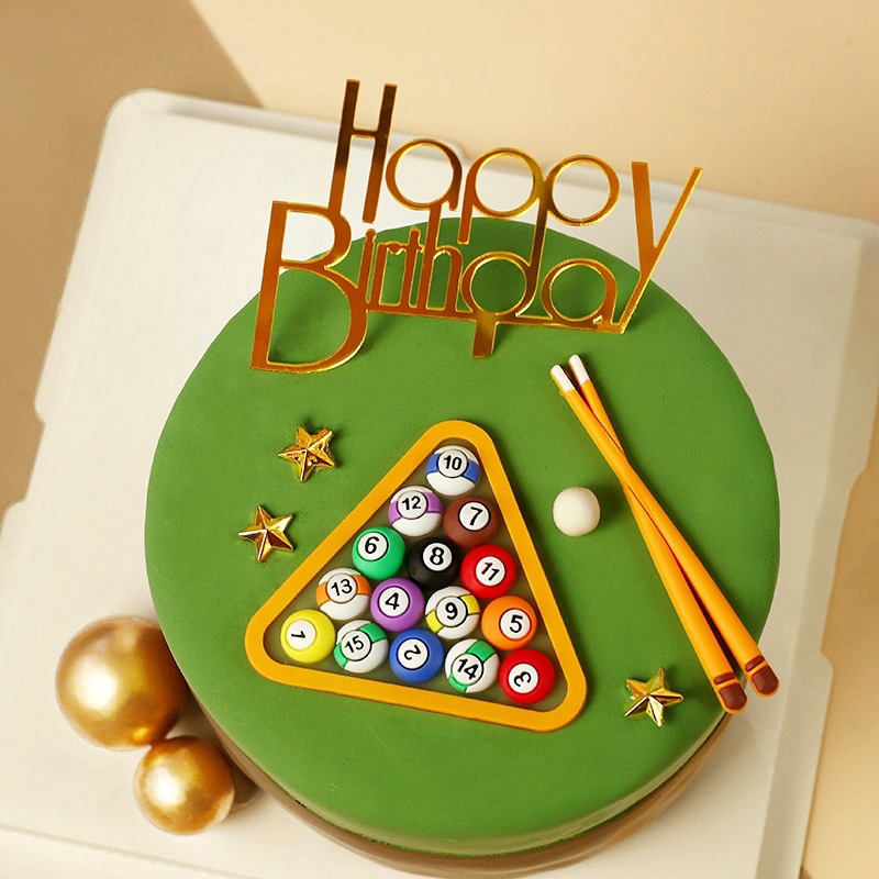 Billard Ball Kuchen Dekoration – Table Tennis Kids Bewertung und Preis