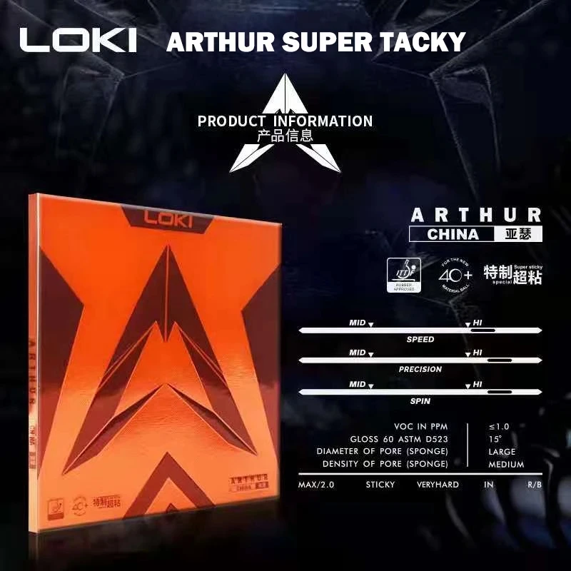 Original loki arthur europa/as – Table Tennis Edge Bewertung und Preis
